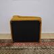 Yellow corduroy modular sofa, 1970s, set of 7