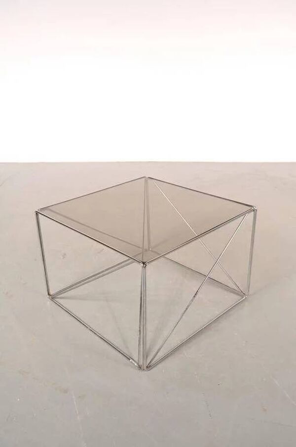 Table d'appoint/café ''Isocele'' des années 1970 par Max Sauze, France