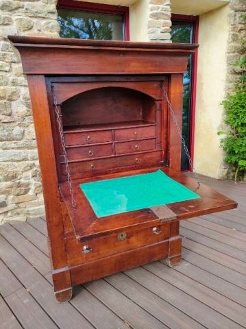 Secrétaire bureau en bois