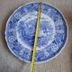 Large antique blue faience dish – "Burgenland" model by Villeroy