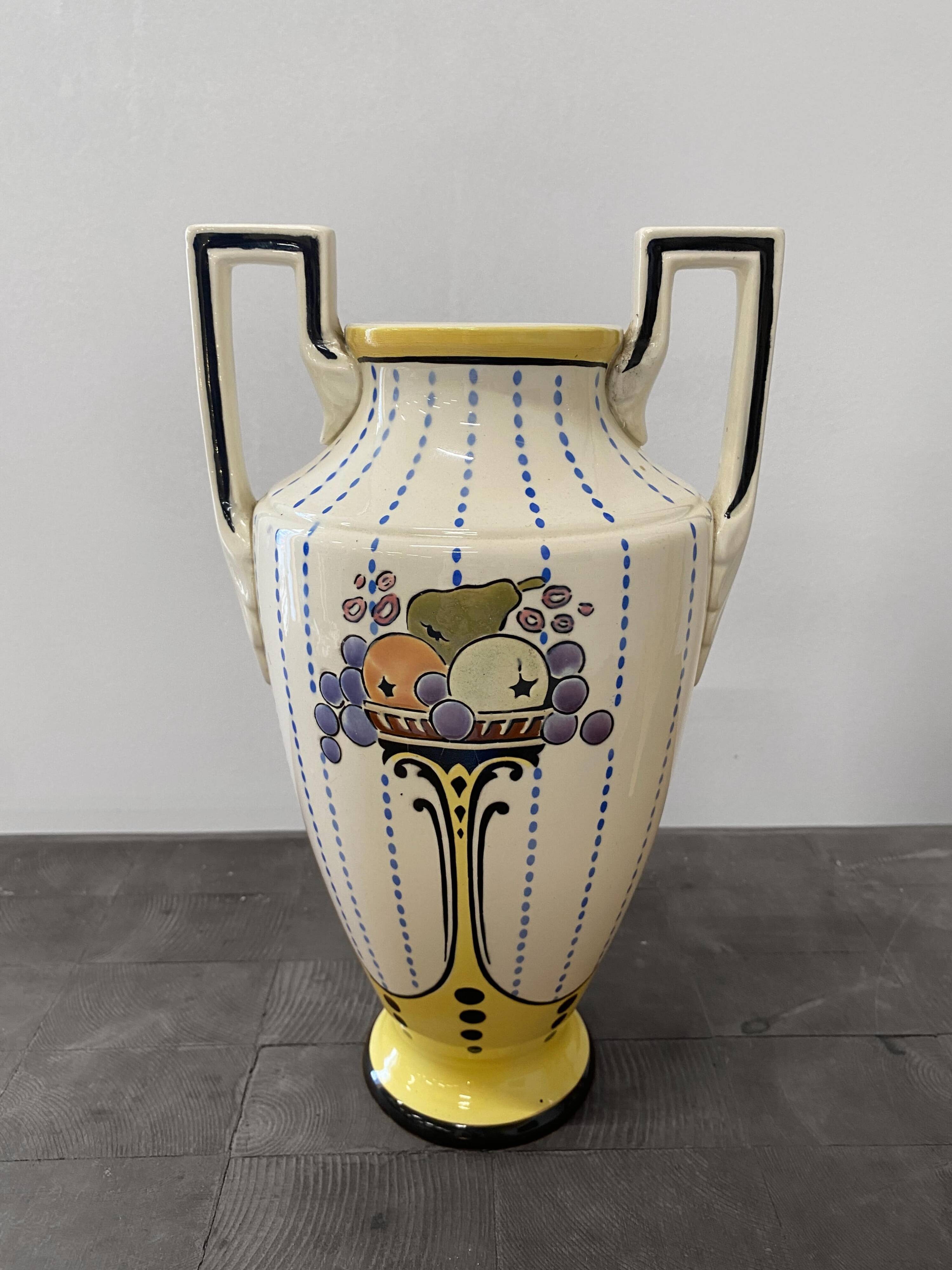 “Amphora” vase by Charles Catteau, Boch-Kéramis, 1923