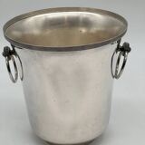 Antique silver-plated champagne bucket