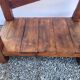 Wooden workbench 101×90cms with 1 drawer