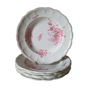set de 6 assiettes creuses