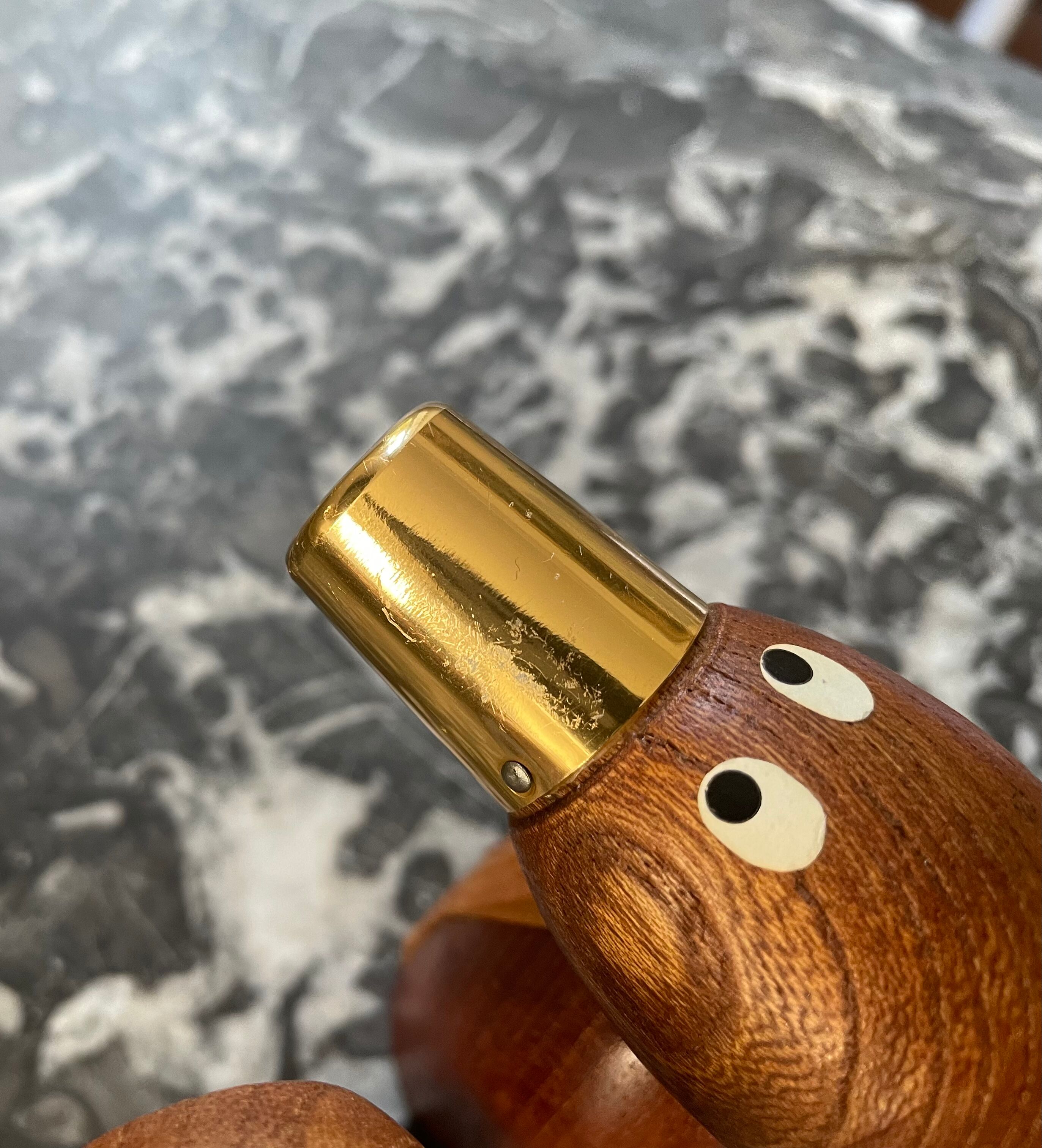 Scandinavian saliere & pepper duo