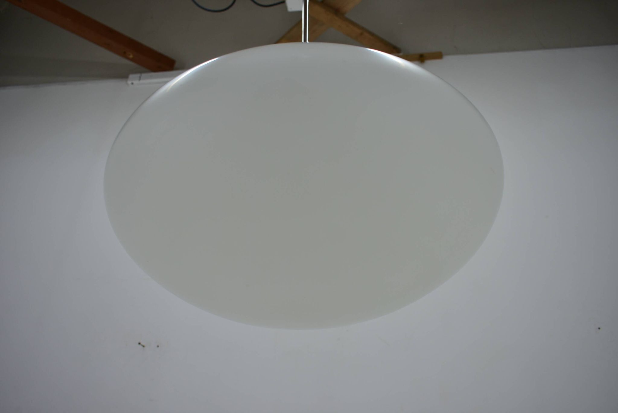 Mid-Century Glass Pendant by Jaroslav Bejvl for Kamenicky Senov, 1960's