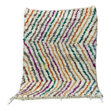 Handmade wool Berber rug 3 x 2 m