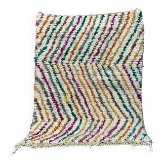 Handmade wool Berber rug 3 x 2 m