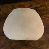 Art Deco opal vase with landscape decor