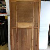 Old wooden wall-mounted locker room - Art Deco