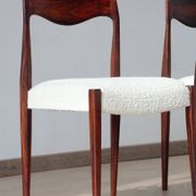 Set of 4 Scandinavian rosewood chairs – Otto Møller style | Vintage