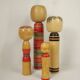 Lot de 4 poupées Japonaises KOKESHI