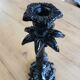 Black metal candle holder/candlestick