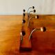 Vintage wooden wall coat rack - 8 balls