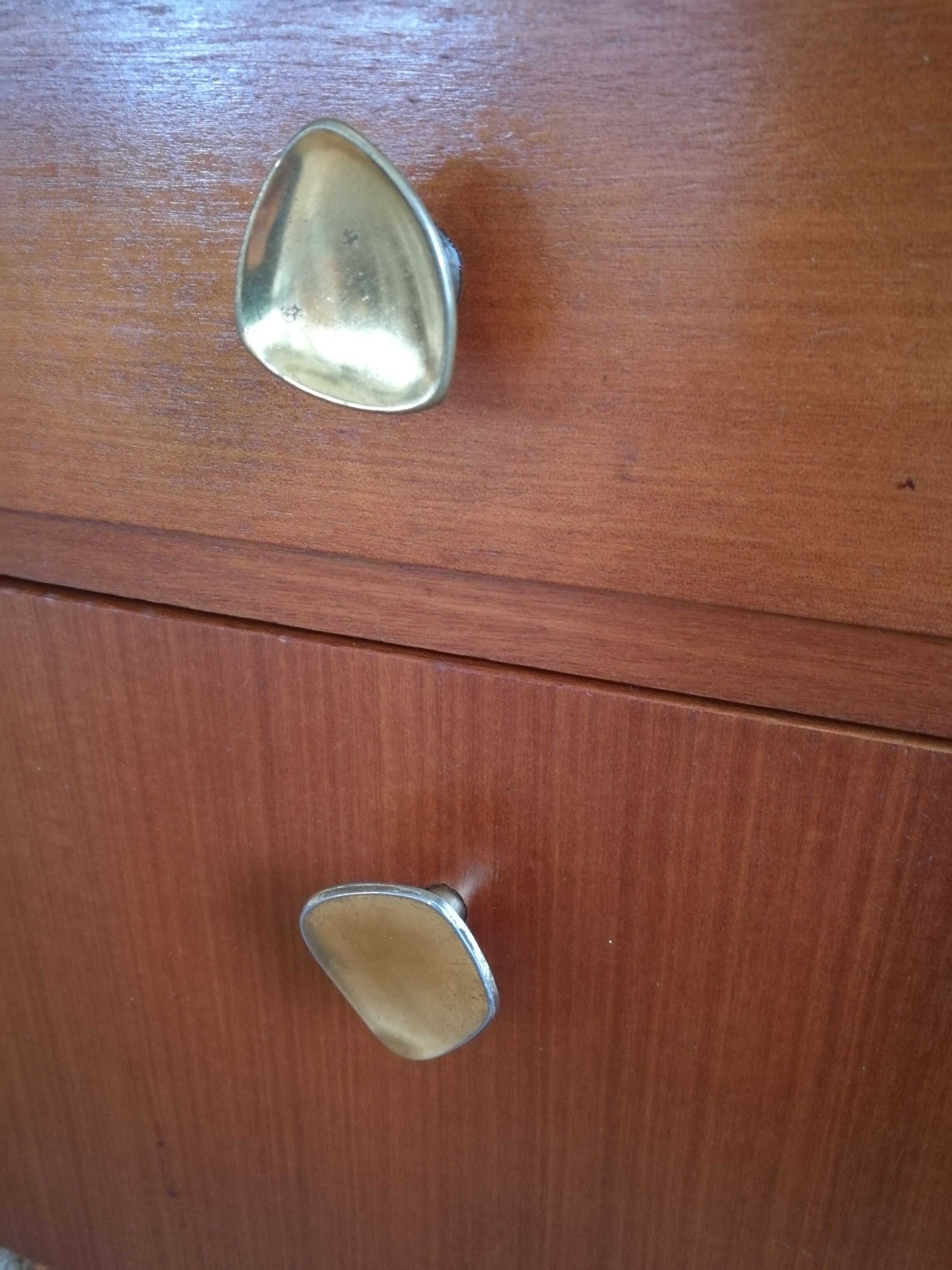 Pair of vintage bedsides