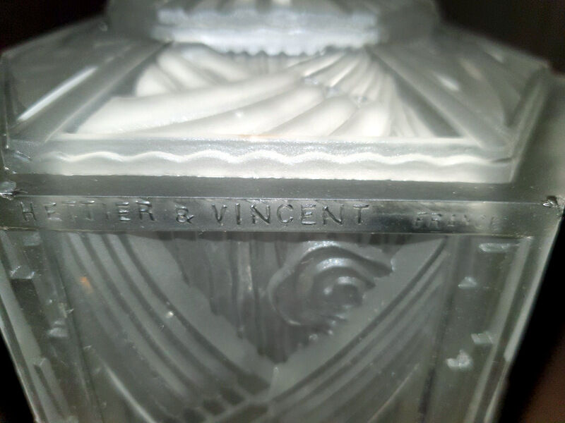 Hanging art deco Hettier and Vincent 1925