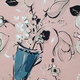 Textile design for silk