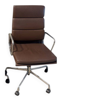 Charles Eames Soft Pad armchairs, official Vitra edition