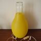 Old decorative bottle lamp vintage bottle lamp 70s