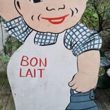 Very large old advertising panel or sign