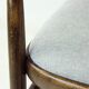 Curved wooden armchair, Czechoslovakia, 1950s