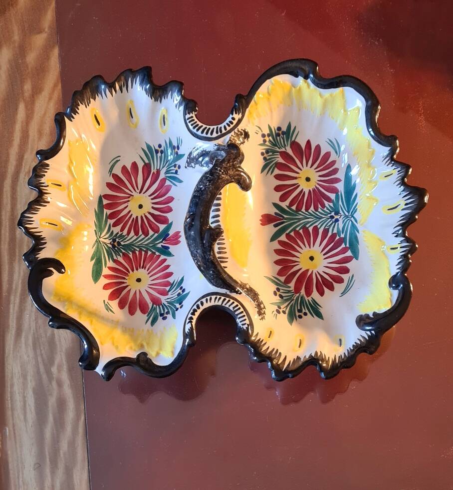 Beggar in Quimper earthenware