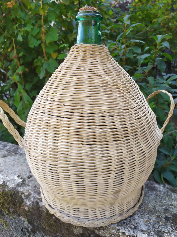 Dame Jeanne rotin 15 litres