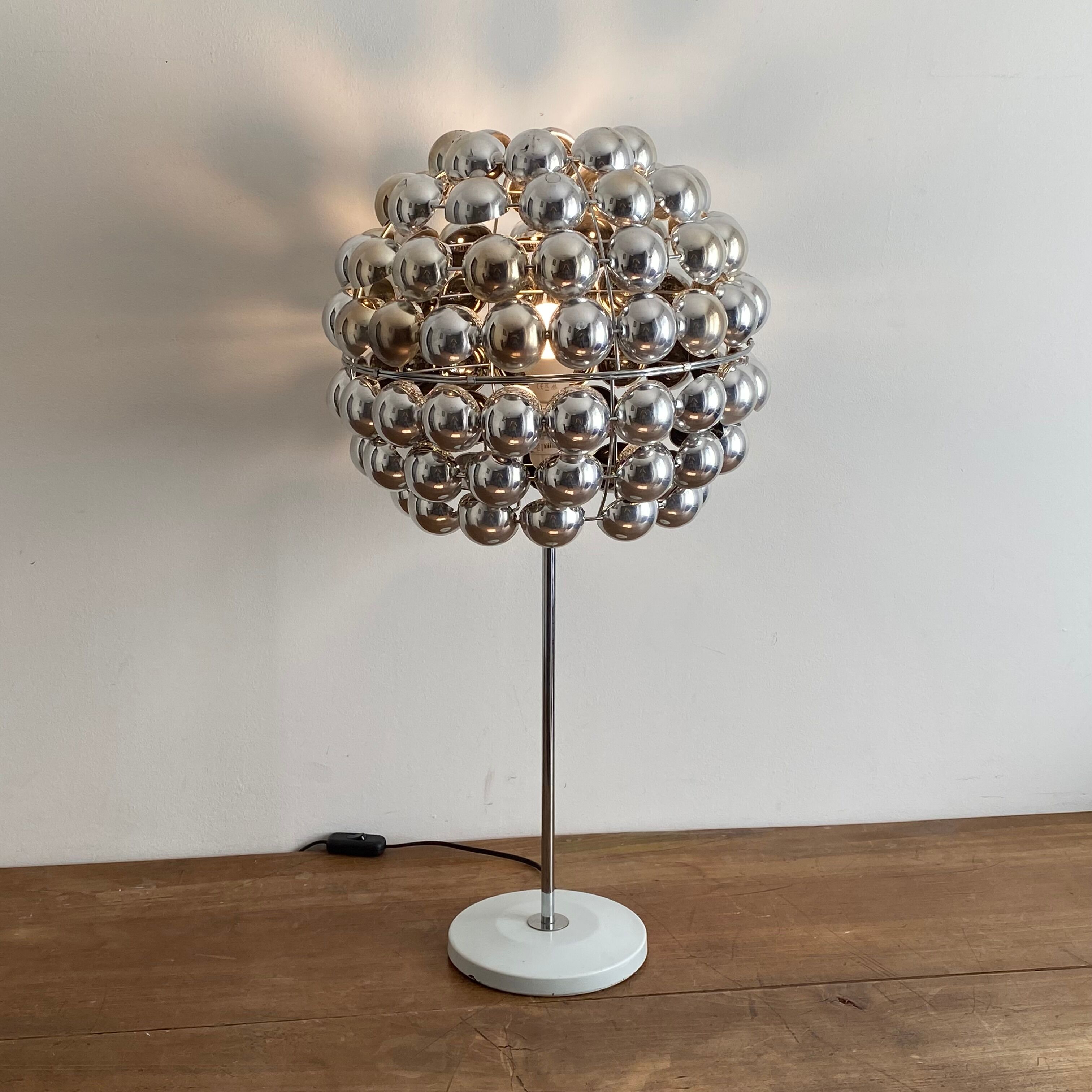 Lampe cinétique space age. 1970.