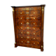 Dresser in mahogany flamed period Empire XIXth century