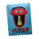 Plate advertising metal Joker
