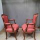 Paire de fauteuils style Louis XV