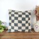 Berber Cushion Grey Damier Beni Ouarain