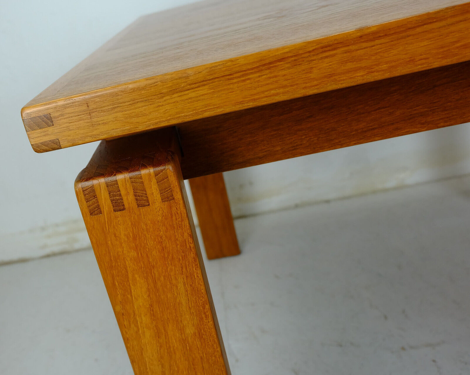 danish modern COFFEE TABLE teak trioh denmark 1970s