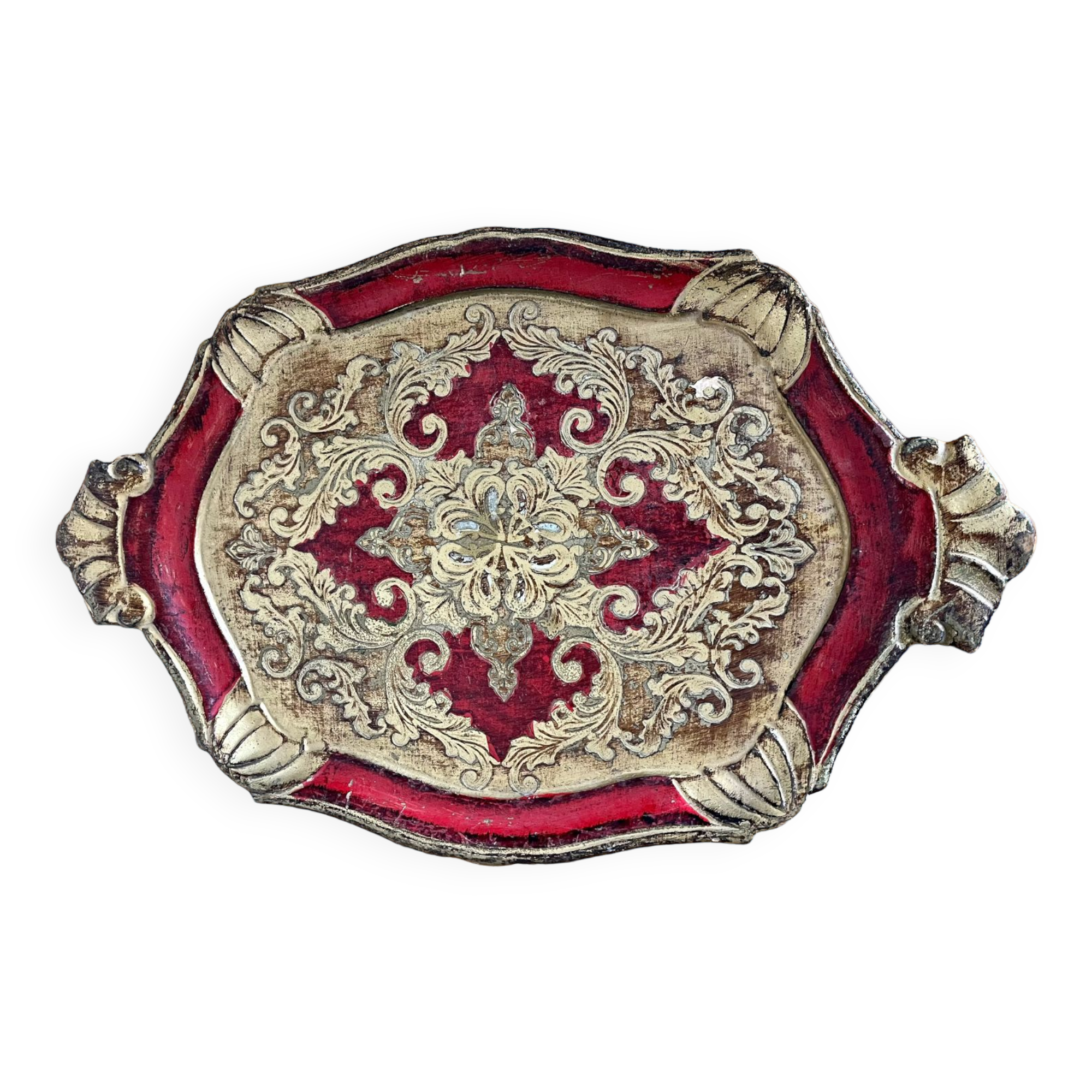 Ancient Florentine tray