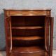 Superb curved display cabinet from the Napoleon III period in mahogany