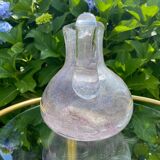 Carafe and glasses crystal glassworks of the popes