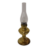 Vintage brass table lamp, czechoslovakia, 1950's.