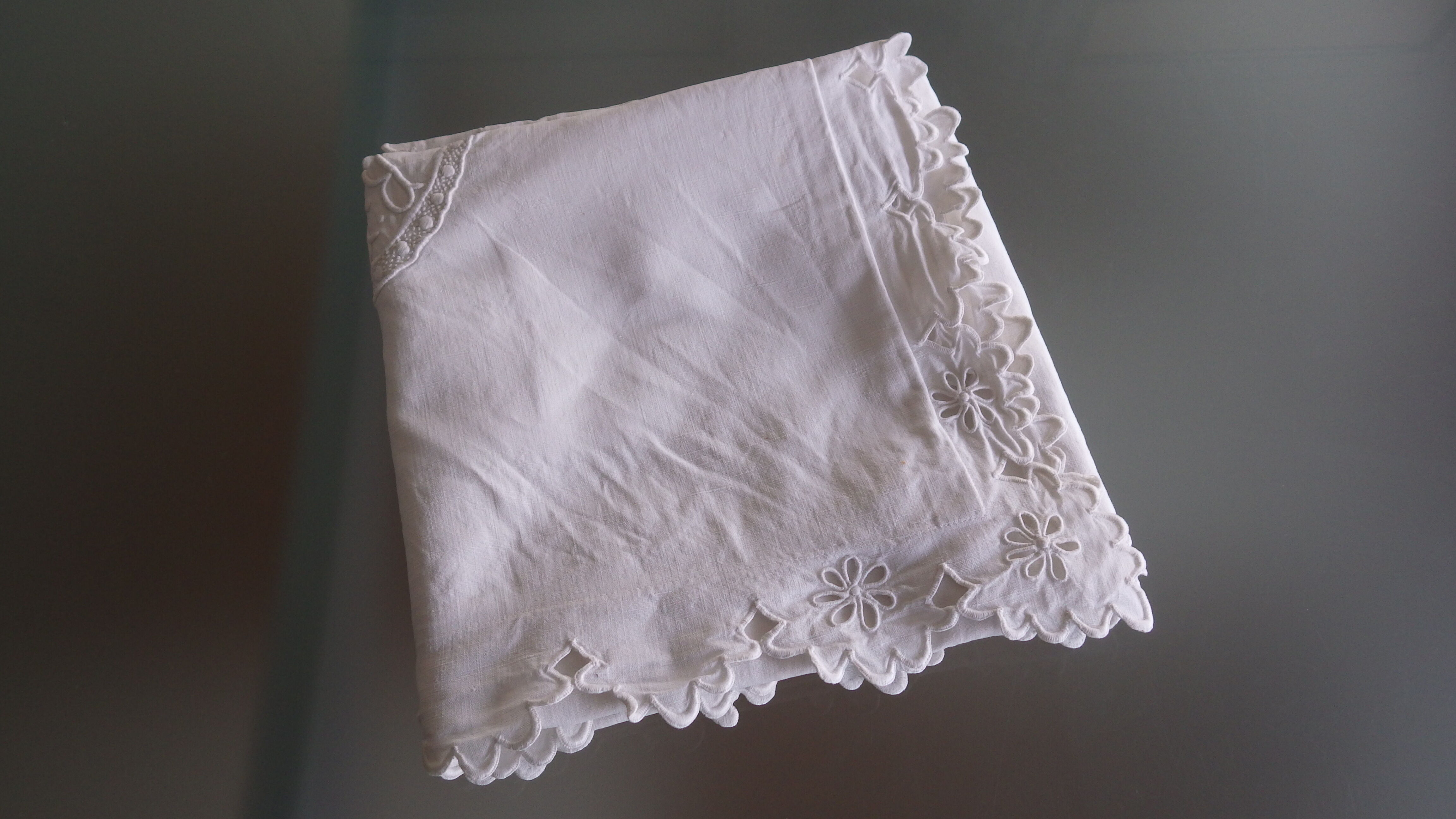 Old embroidered pillowcase BR