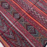 Moroccan Kilim Zemmour rug red - 150 x 285 cm