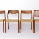 1 of 12 Niels Otto Møller Chair Model 75 in Teak – 1950s