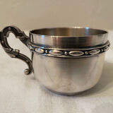 Silver metal cup
