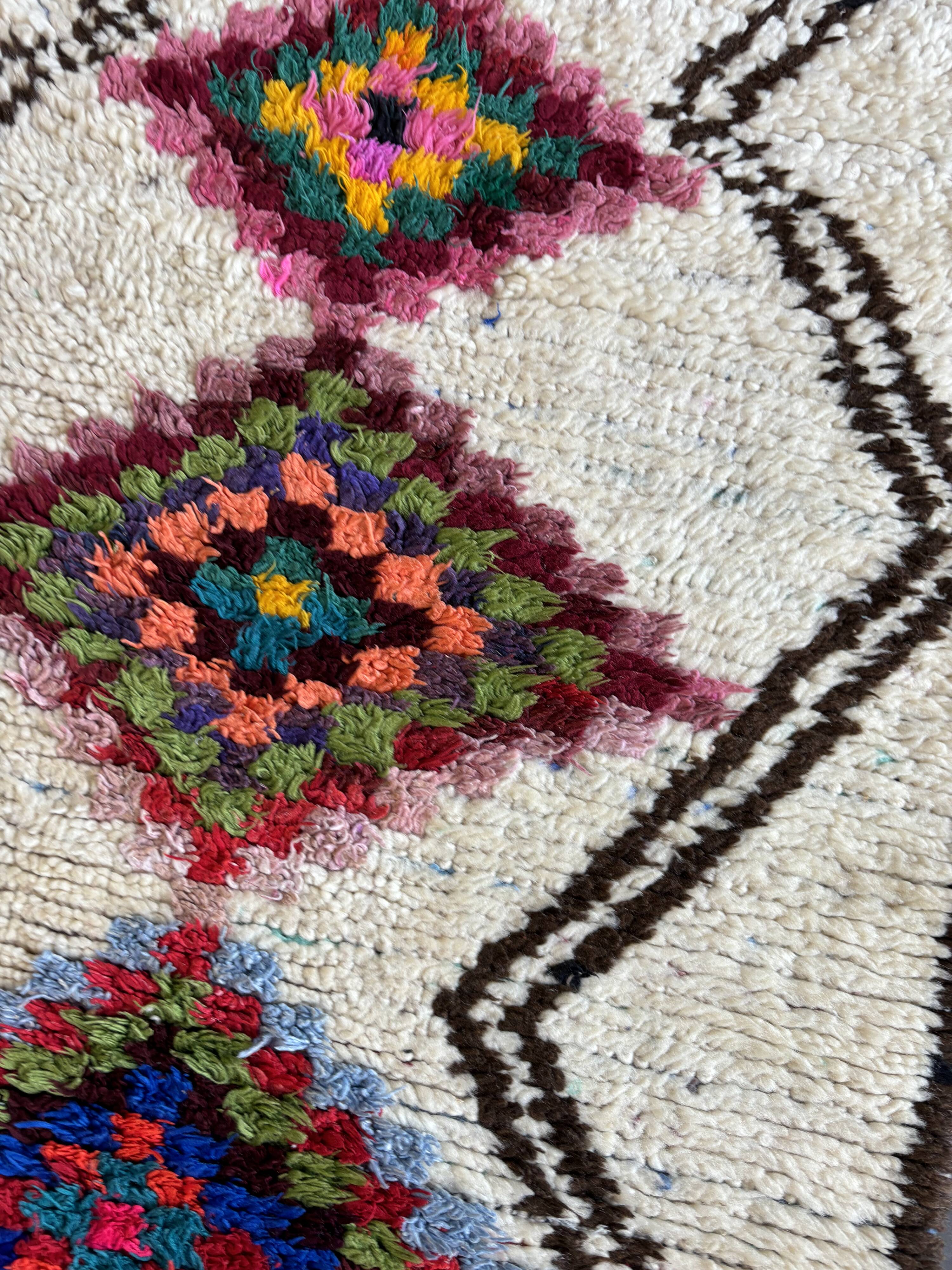 Azilal vintage runner rug: small size, big style