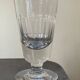verre ancien à absinthe taillé à 12 pans