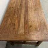 Grande table de ferme ancienne en noyer