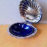 Stainless steel shell butter dish, 1970.