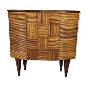 Bar counter rattan