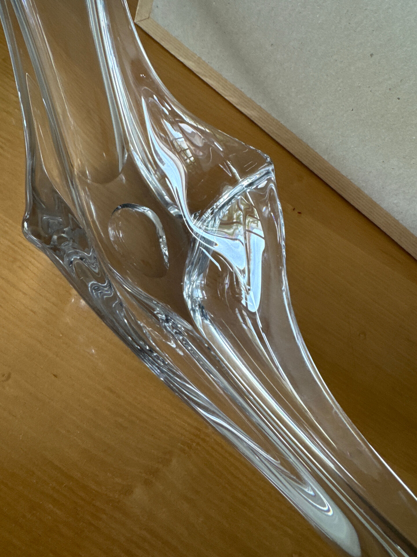 Coupe ou vide poche en cristal Bayle