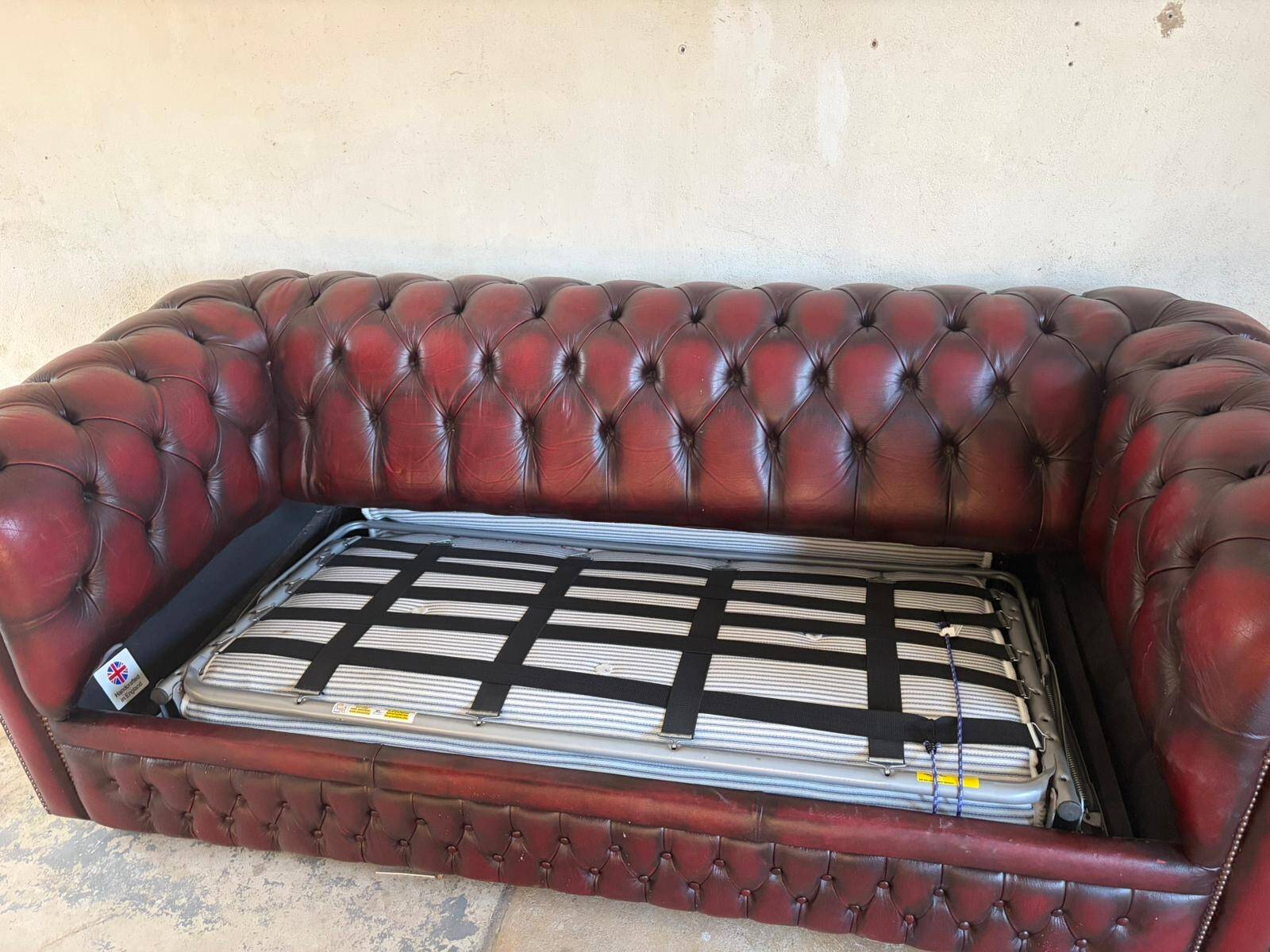 Chesterfield convertible sofa bed