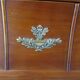 Rare - Pretty English chest of drawers - 3 drawers - solid wood "tomb" chest of drawers - Sourisseau cabinetmaker