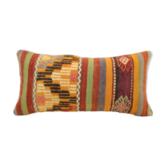 30x60 cm Kilim Cushion,Vintage Cushion Cover